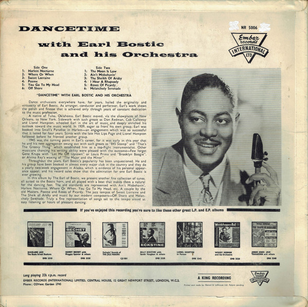 Earl Bostic And His Orchestra-1