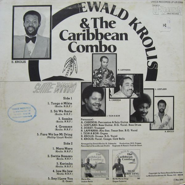 Ewald Krolis & The Caribbean Combo-1