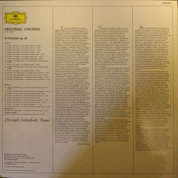 Frédéric Chopin, Christoph Eschenbach-1
