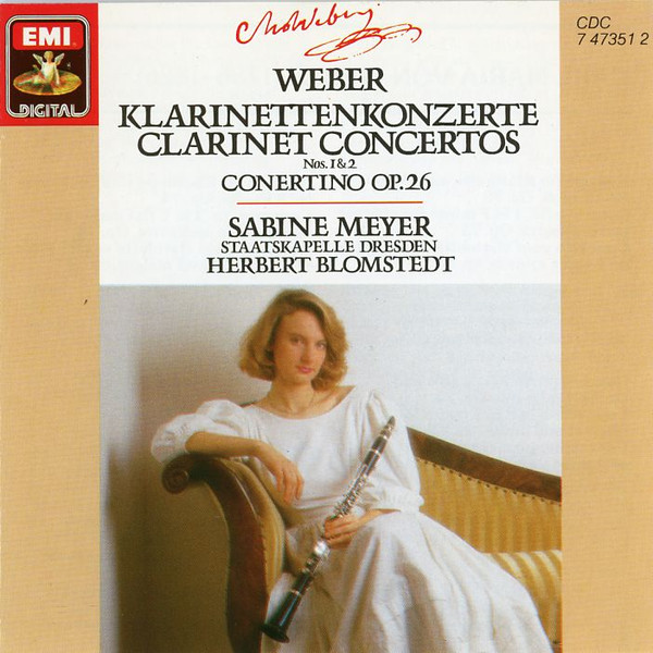 Carl Maria von Weber - Sabine Meyer, Staatskapelle Dresden / Herbert Blomstedt-0