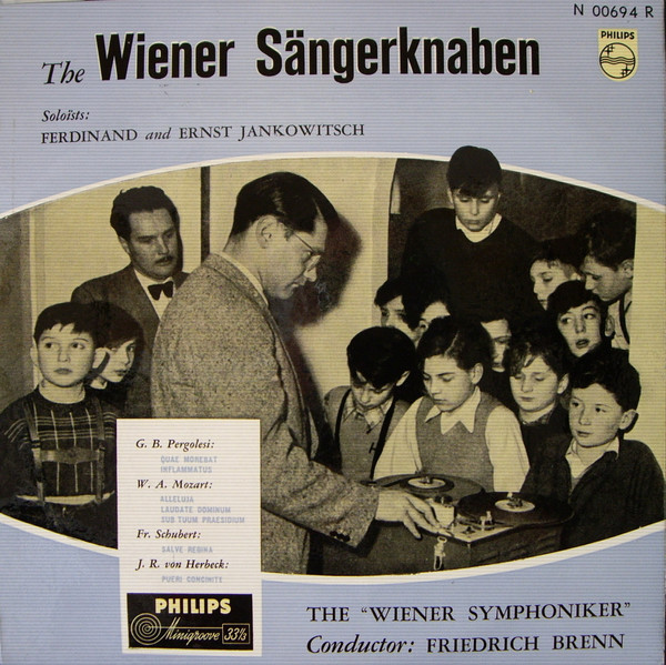 Die Wiener Sängerknaben, Ferdinand Jankowitsch And Ernst Jankowitsch, Wiener Symphoniker, Friedrich Brenn-0
