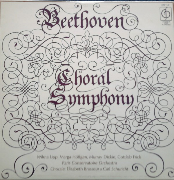 Ludwig Van Beethoven - Orchestre De La Société Des Concerts Du Conservatoire Conducted By Carl Schuricht-0