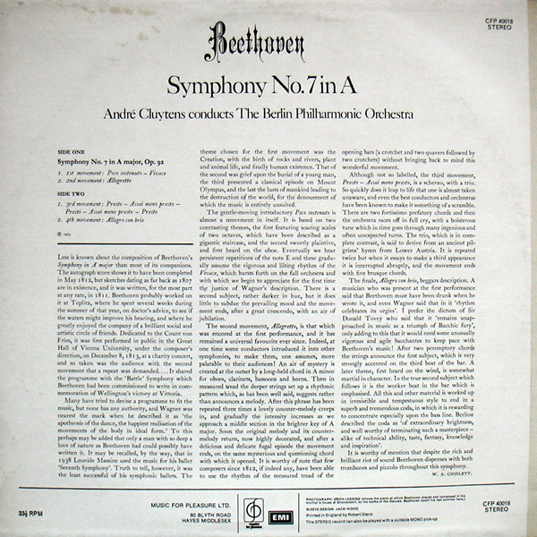 Ludwig van Beethoven, André Cluytens Conducts Berliner Philharmoniker-1