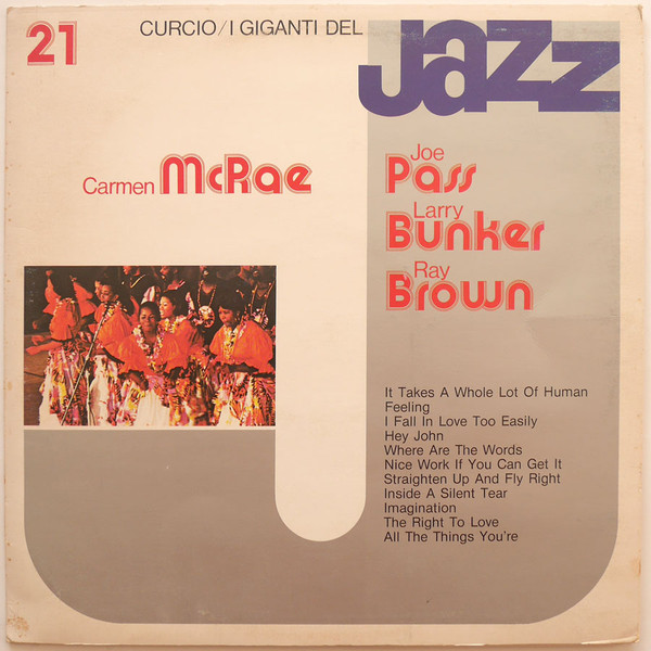 Carmen McRae / Joe Pass / Larry Bunker / Ray Brown-0