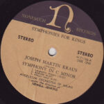 Joseph Martin Kraus, Gaetano Brunetti, Orchestra Dell'Angelicum Di Milano, Newell Jenkins-1