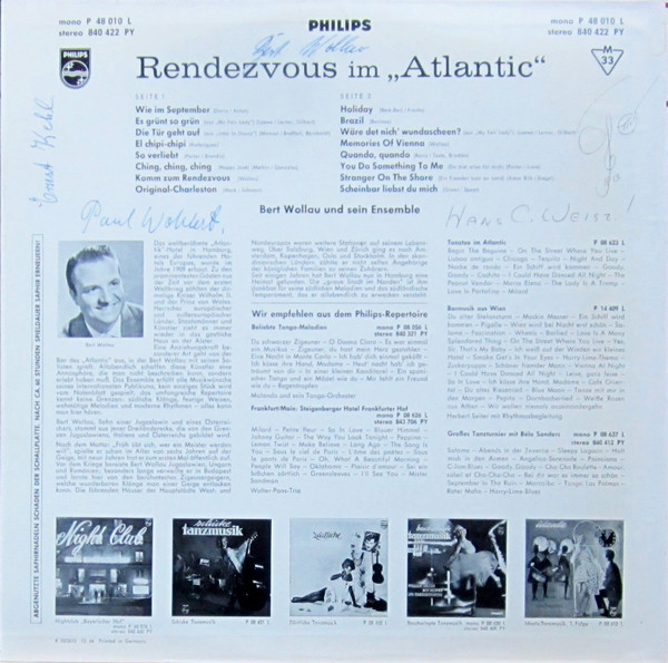 Bert Wollau Und Sein Quartett-1