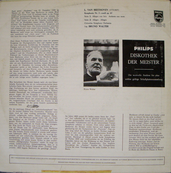 Bruno Walter, Ludwig van Beethoven, Columbia Symphony Orchestra-1