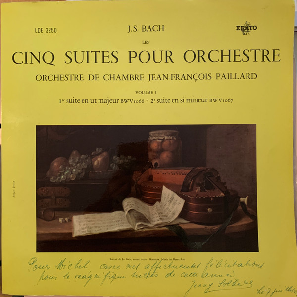 Johann Sebastian Bach - Orchestre De Chambre Jean-François Paillard-0