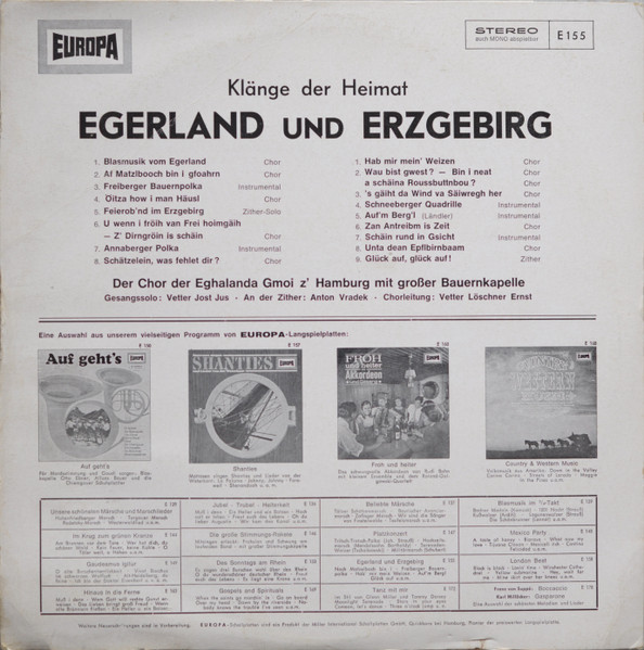 Der Heimatchor Der Eghalanda Gmoi Z' Hamburg Mit Großer Bauernkapelle-1