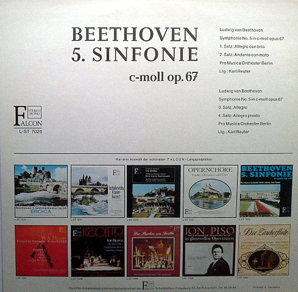 Ludwig van Beethoven - The Berlin Pro Musica Symphony Orchestra, Karl Reuter-1
