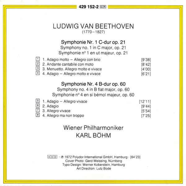 Ludwig Van Beethoven - Wiener Philharmoniker / Karl Böhm-1
