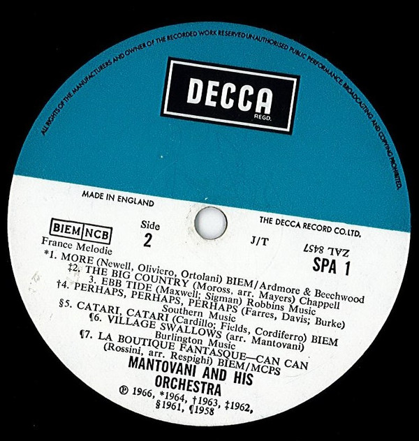 Mantovani And His Orchestra-1