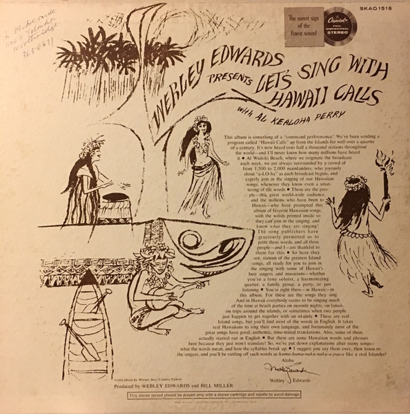 Al Kealoha Perry, Webley Edwards-1
