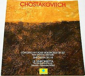 Dmitri Shostakovich / Pierre Strauch, Orchestre Régional De Picardie , Direction Alexandre Myrat-0