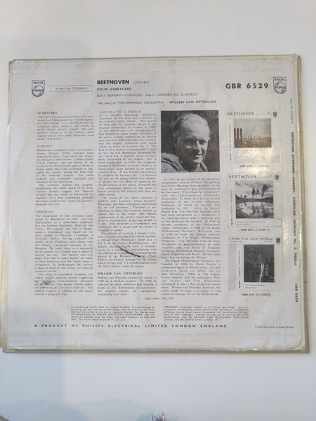 Ludwig van Beethoven - The Hague Philharmonic, Willem Van Otterloo-1