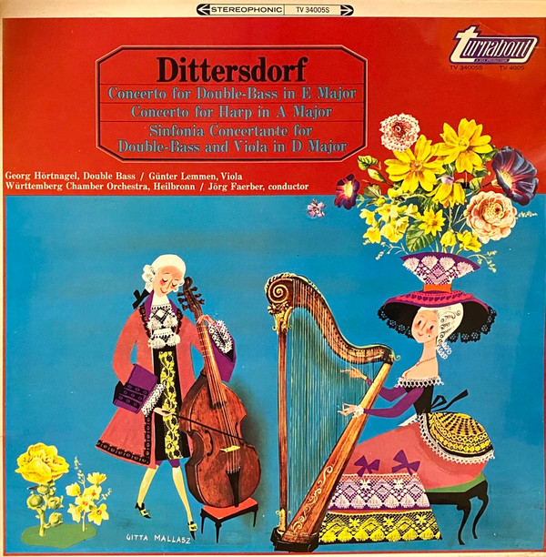 Carl Ditters von Dittersdorf - Georg Hörtnagel, Günther Lemmen, Württembergisches Kammerorchester, Jörg Faerber-0