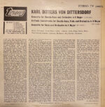 Carl Ditters von Dittersdorf - Georg Hörtnagel, Günther Lemmen, Württembergisches Kammerorchester, Jörg Faerber-1