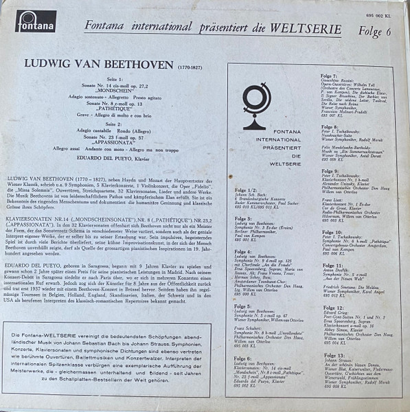 Ludwig van Beethoven, Eduardo Del Pueyo-1