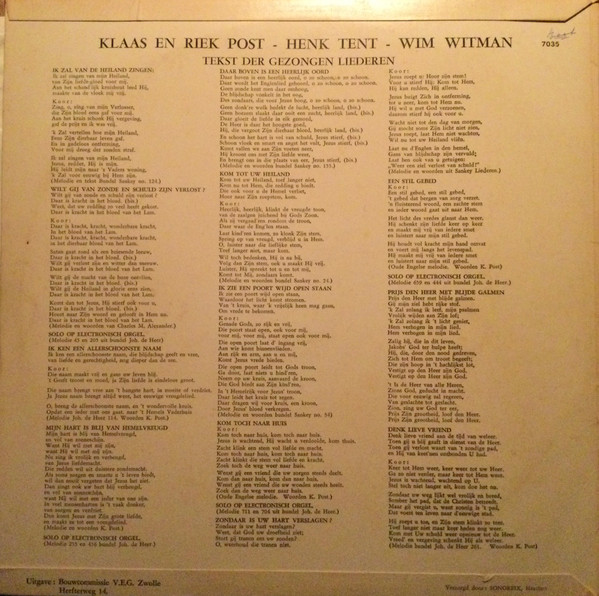 Klaas En Riek Post, Henk Tent, Wim Witman-1
