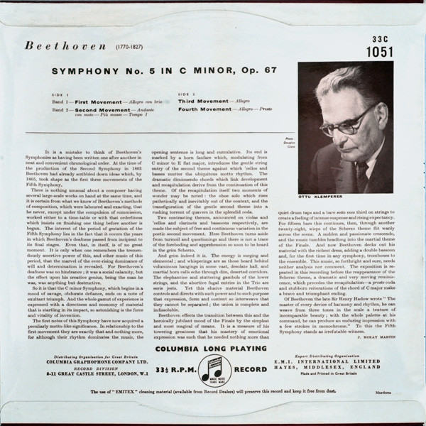 Ludwig van Beethoven - Otto Klemperer Conducting Philharmonia Orchestra-1