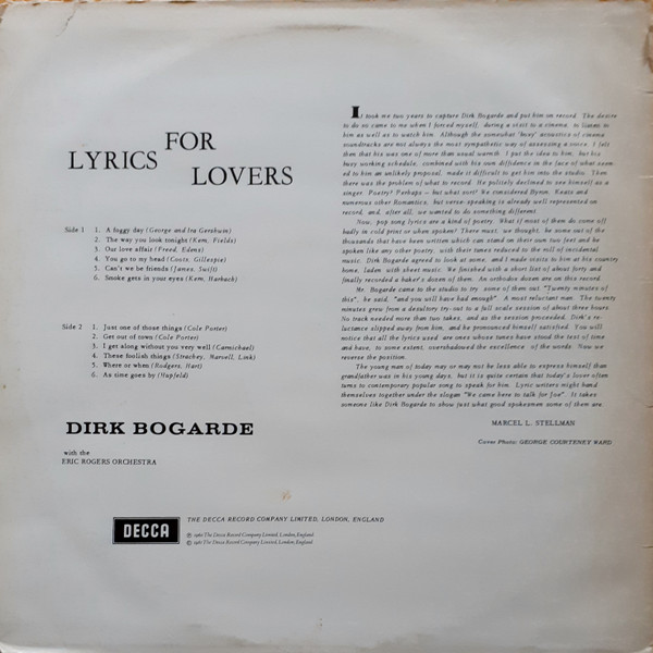 Dirk Bogarde With Eric Rogers And His Orchestra-1