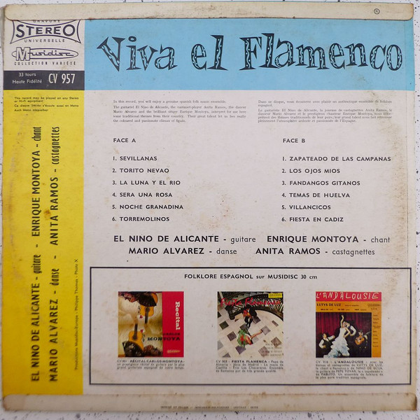 El Niño De Alicante, Enrique Montoya, Anita Ramos-1