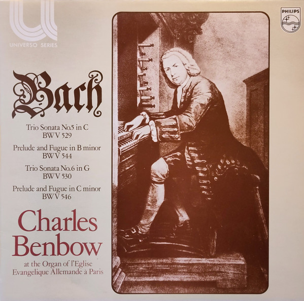 Charles Benbow Plays Johann Sebastian Bach-0