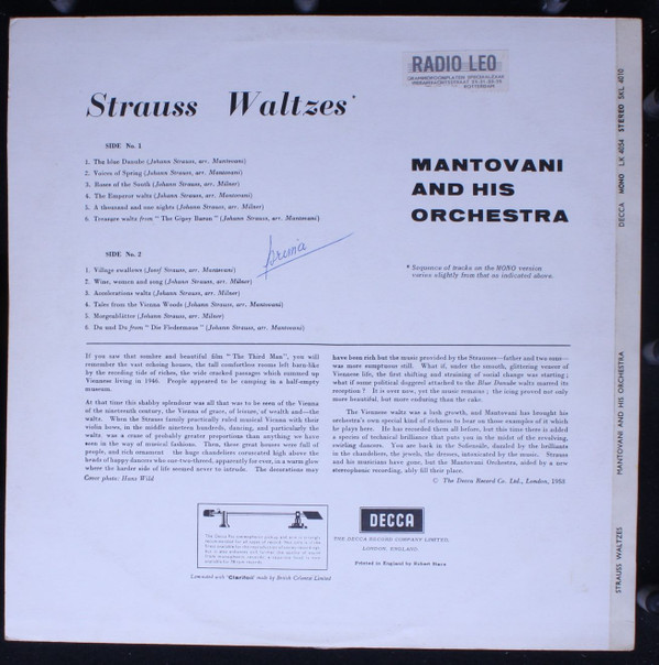 Mantovani And His Orchestra-1