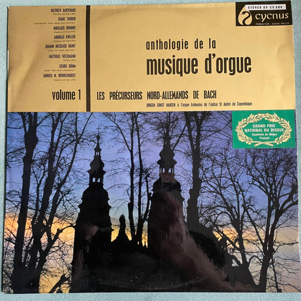 Jørgen Ernst Hansen Plays Works By Dieterich Buxtehude, Franz Tunder, Nikolaus Bruhns, Andreas Kneller, Johann Nicolaus Hanff, Matthias Weckmann, Georg Böhm, Arnold Brunckhorst-0