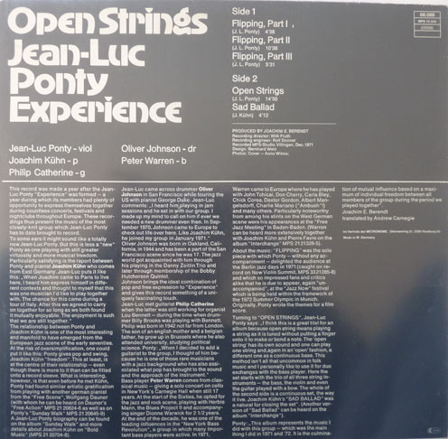 Jean-Luc Ponty "Experience"-1