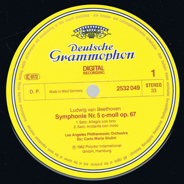 Ludwig van Beethoven – Los Angeles Philharmonic Orchestra, Carlo Maria Giulini-1