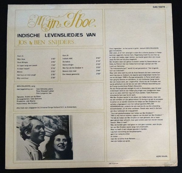 Jos Snijders, Ben Snijders-1