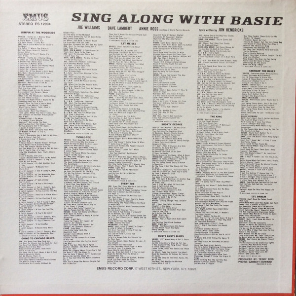 Joe Williams, Lambert, Hendricks & Ross, Count Basie Orchestra-1