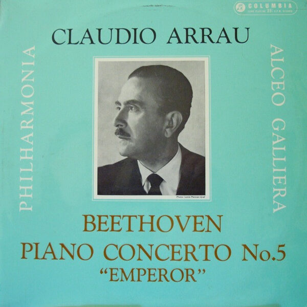 Claudio Arrau, Philharmonia Orchestra, Alceo Galliera, Ludwig van Beethoven-0