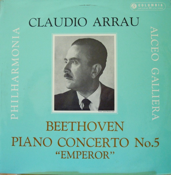 Claudio Arrau, Philharmonia Orchestra, Alceo Galliera, Ludwig van Beethoven-0