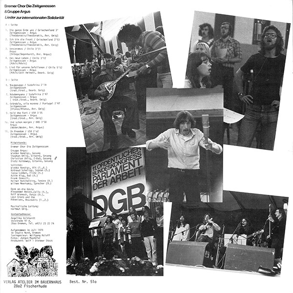 Bremer Chor Die Zeitgenossen & Gruppe Argus-1