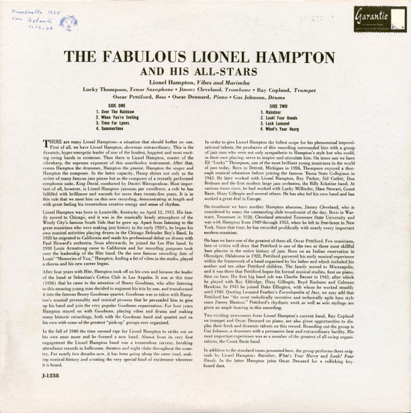 Lionel Hampton All Stars-1