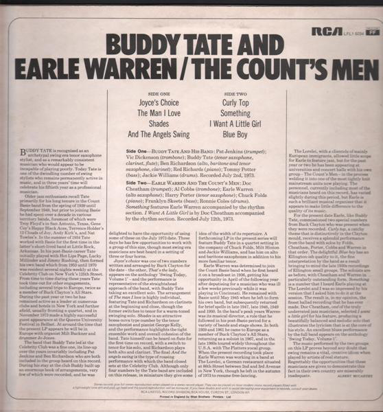 Buddy Tate and Earle Warren-1