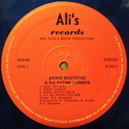 Erwin Bouterse & His Rhythm Cosmos-1