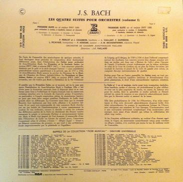 Johann Sebastian Bach — Orchestre De Chambre Jean-François Paillard-1