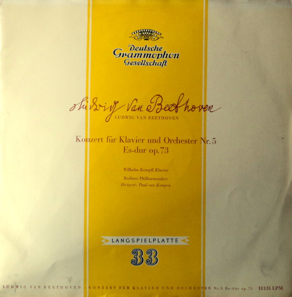 Ludwig van Beethoven, Wilhelm Kempff, Berliner Philharmoniker, Paul van Kempen-0