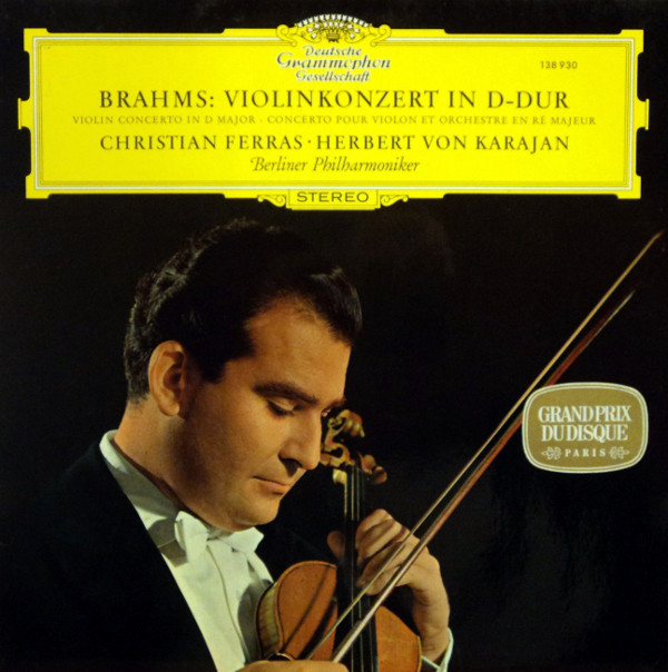 Johannes Brahms – Christian Ferras · Herbert von Karajan - Berliner Philharmoniker-0