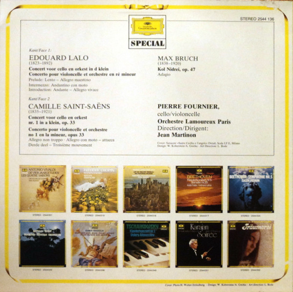 Édouard Lalo / Camille Saint-Saëns / Max Bruch – Pierre Fournier-1