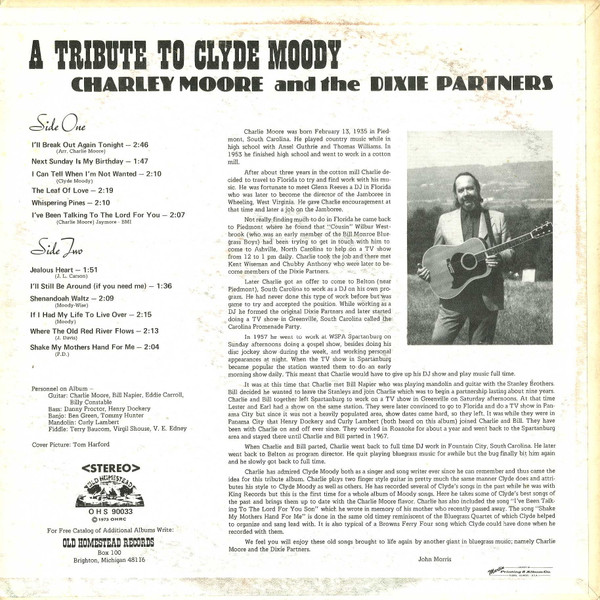 Charlie Moore And The Dixie Partners-1