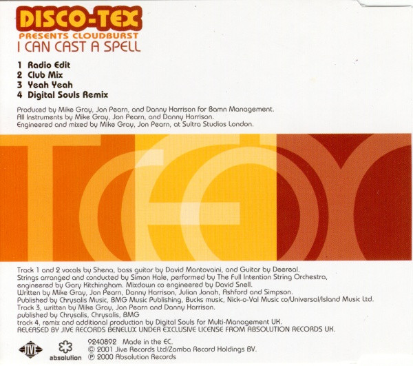 Disco-Tex Presents Cloudburst (3)-1
