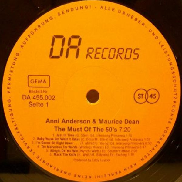 Anni Anderson & Maurice Dean-1