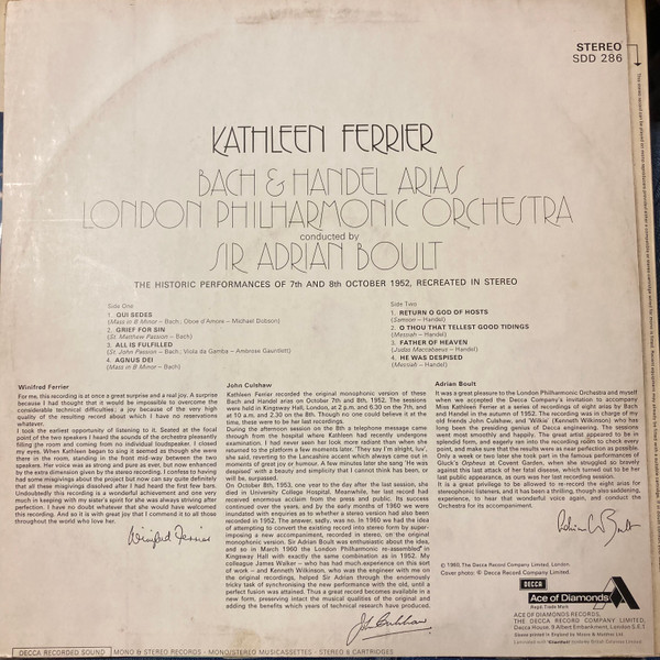 Kathleen Ferrier, London Philharmonic Orchestra, Sir Adrian Boult-1