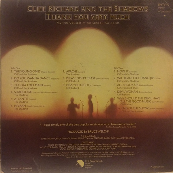 Cliff Richard & The Shadows-1