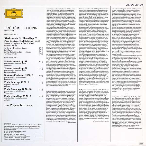 Frédéric Chopin, Ivo Pogorelich-1