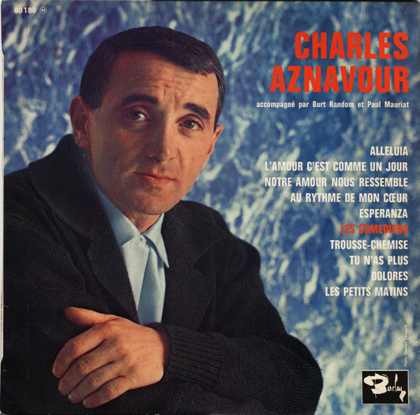 Charles Aznavour Accompagné Par Burt Random Et Paul Mauriat-0